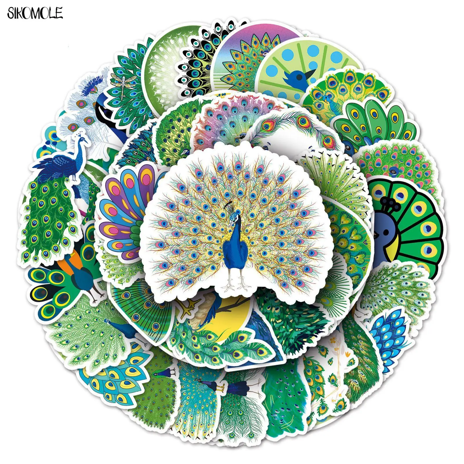 

10/30/50 шт., наклейки для ноутбука, скейтборда, телефона