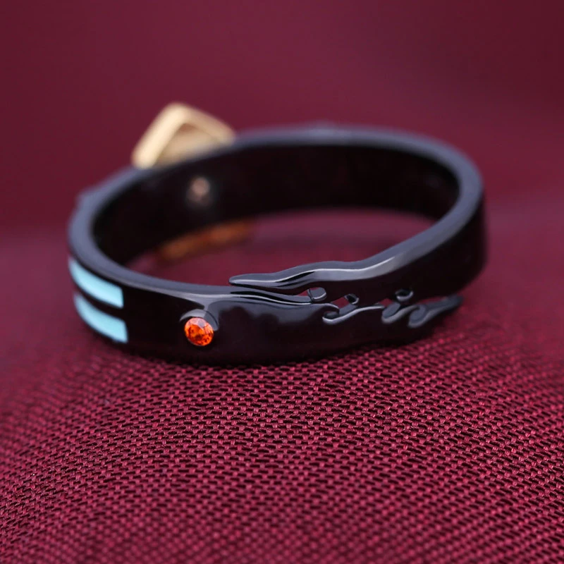 Регулируемые кольца унисекс для косплея из аниме Огонь Shinra Kusakabe ювелирные