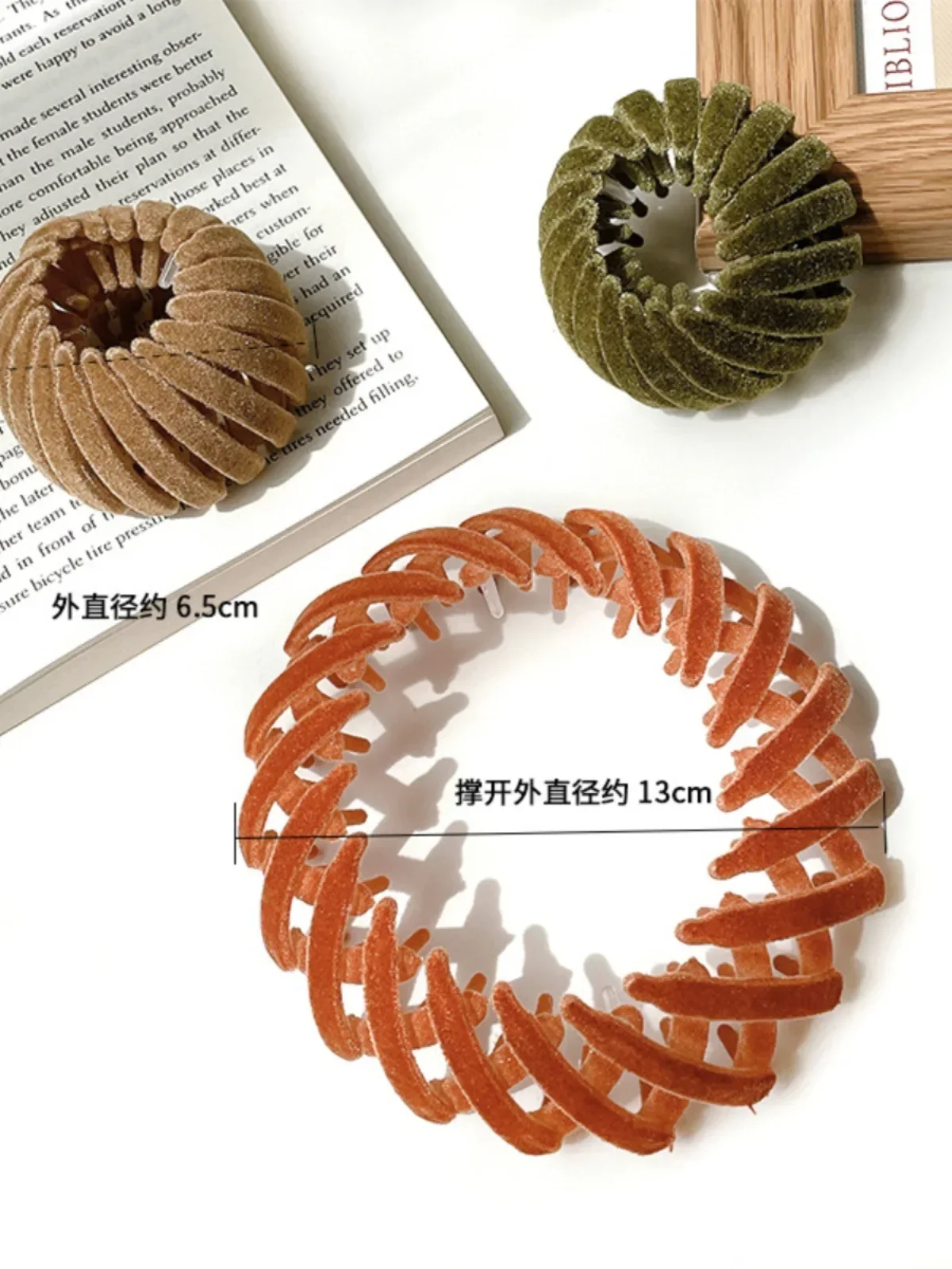 Женские заколки для волос бархатное птичье гнездо коготь булочка заколка