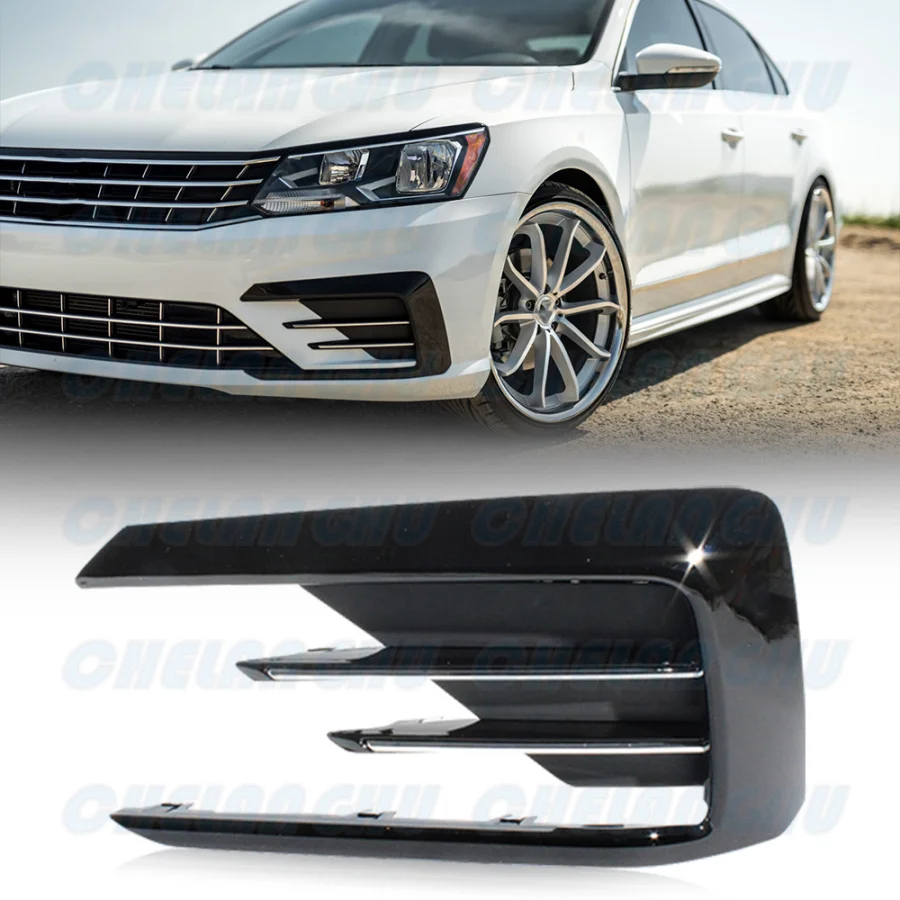 

Для VW Passat R-LINE 2016 2017 2018 2019, левая сторона, передние противотуманные фары, крышка решетки лампы 561 854 661J, автомобильные аксессуары