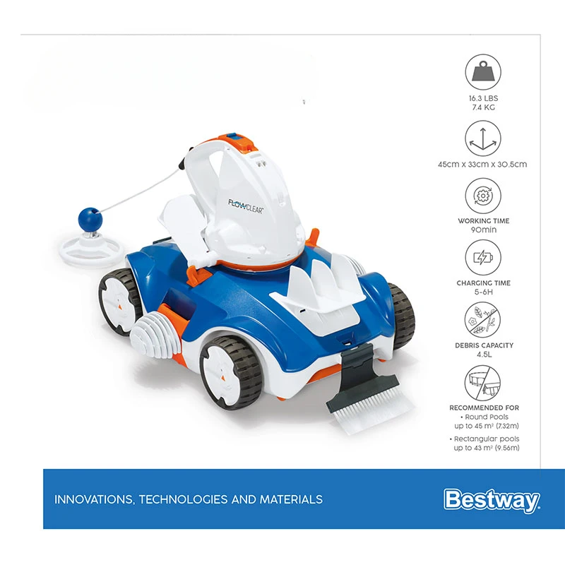 Робот-пылесос Bestway 58482 для очистки бассейна