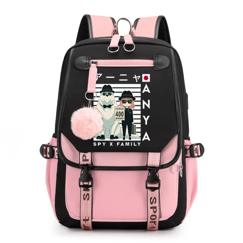 Spy X Family Anya Forger Anime mochilas escolares para niños, mochilas escolares...