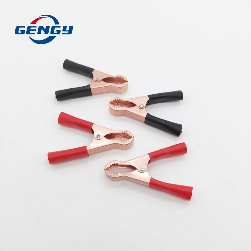 2 шт. медные зажимы-крокодиловые зажимы 50 А 80 мм