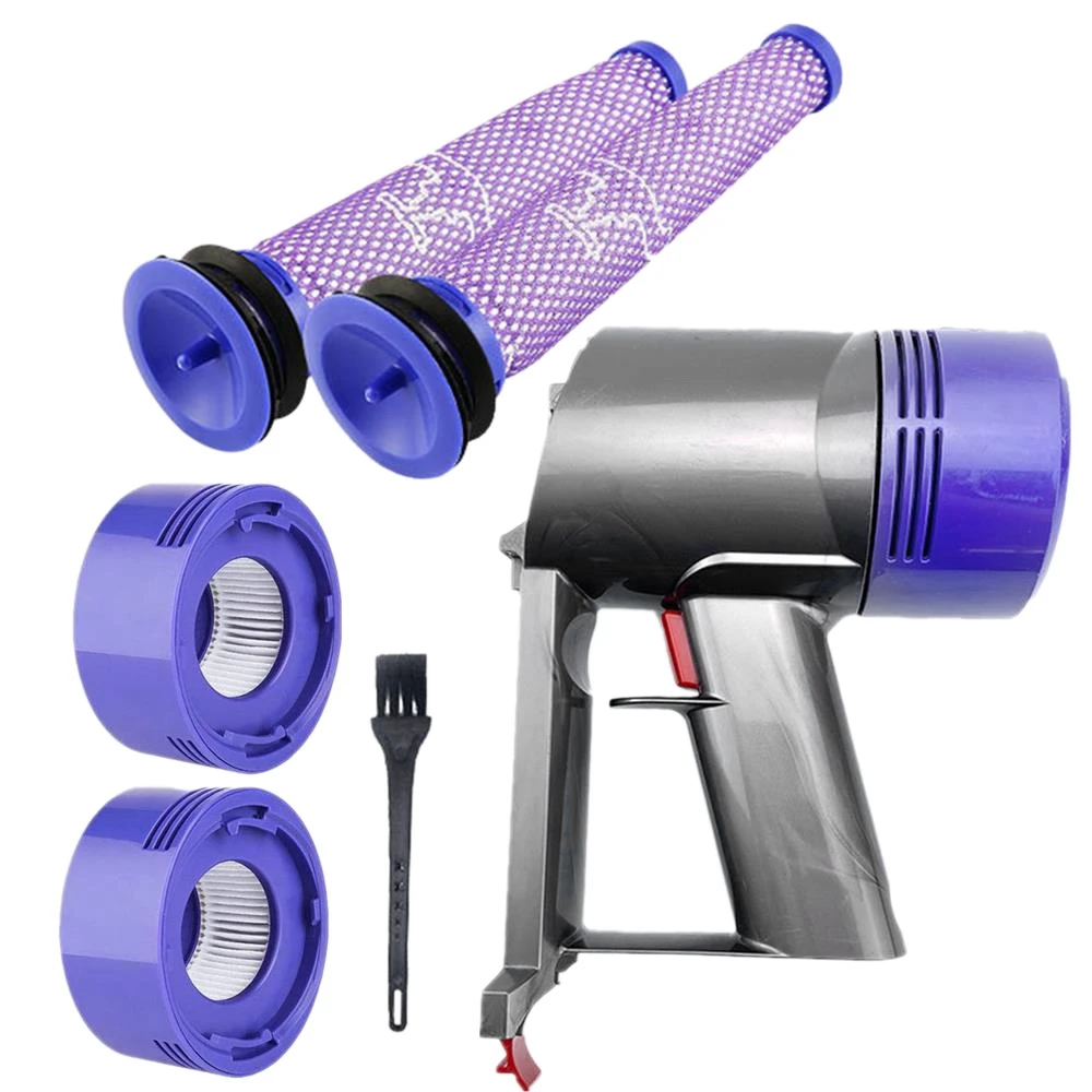 

Запчасти для робота-пылесоса Dyson V8, фильтр НЕРА, основной корпус, запасные части, 6 шт.