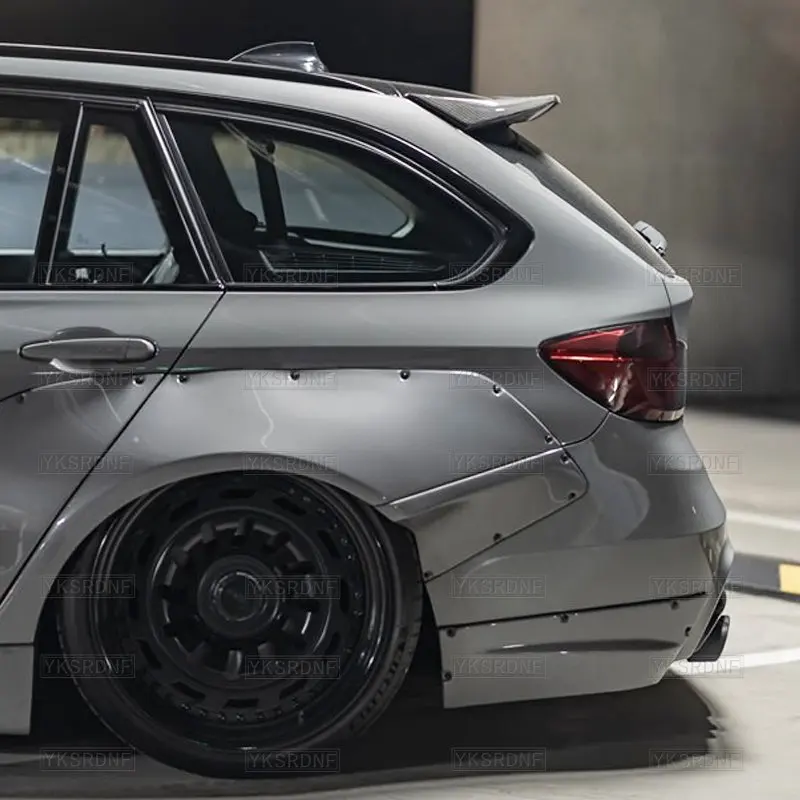 Фото Карбоновый спойлер-«утиный хвост» для BMW F31 3 серии Touring Wagon 320i (2013-2018), оптовая продажа, заднее крыло на крышку багажника №3