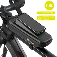 utility eva shell narrow edge design universal shatterproof bike phone bag for motorcycle cycling bag bike phone bag