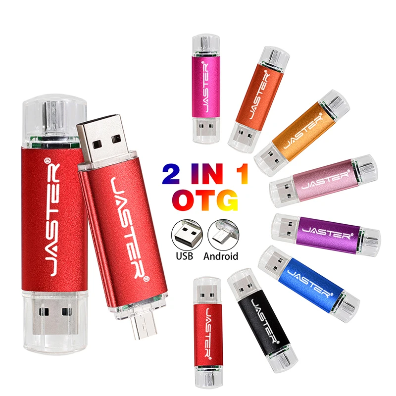 

USB флеш-накопитель OTG 2 в 1, 64 ГБ, с бесплатным пользовательским логотипом, USB 2,0, карта памяти 32 Гб, стандартный адаптер, Подарочный накопитель, 16 ГБ, пластиковый U-диск 8 Гб