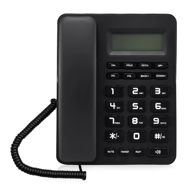 

Office Telephone with Incoming Calls Memory Alarm Setting Handsfree Desk & Wall R2LB