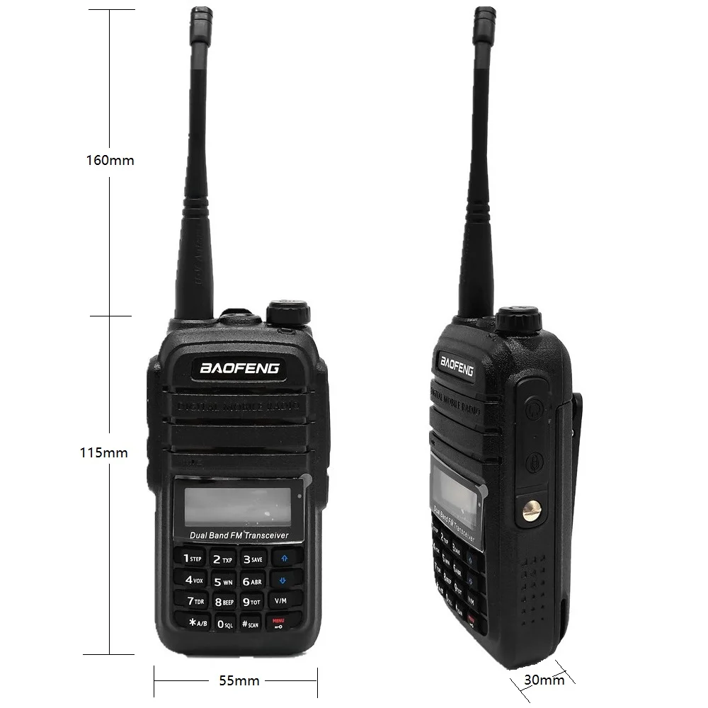 2pcs Baofeng UV-6RA 8W High Power Walkie Talkie VHF UHF Ham Radio Station uv 6ra Scanner Radio Amateur for Hunting Truckers New