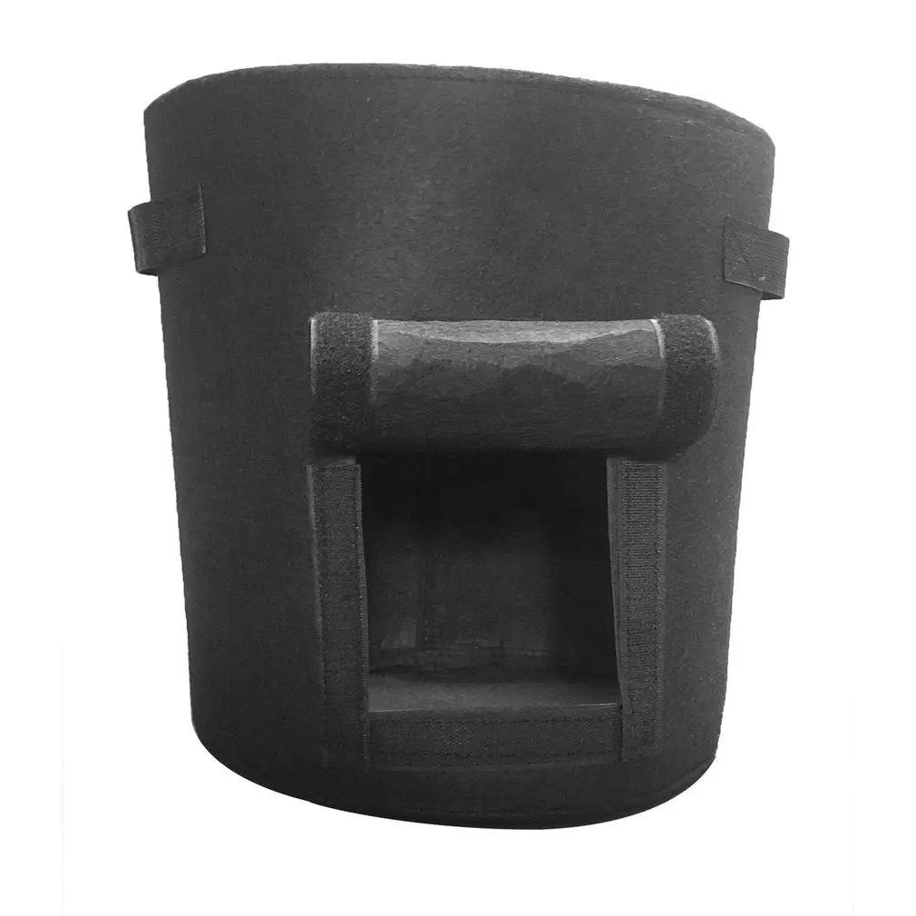 

Gallon Black Potato Bag Breathable And Absorbent Beautiful Solid Vehicle Line Good Tensile Strength