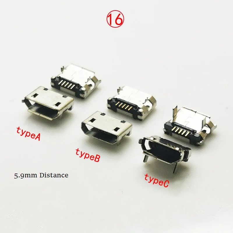 

Разъемы Micro USB 2.0