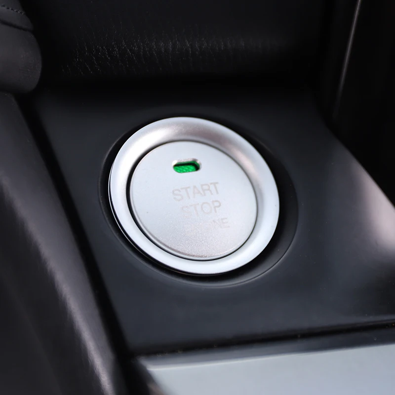 

Автомобильный Стайлинг, алюминиевый сплав, кнопка запуска двигателя, стоп, кольцо, внутренняя декоративная накладка для Mazda 3 Axela CX-3 CX-4 CX-5