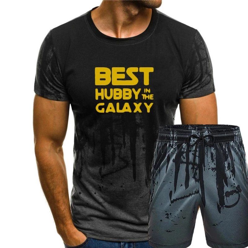 

Лучшая мужская и женская футболка с надписью «HUBBY WIFEY» на День святого Валентина