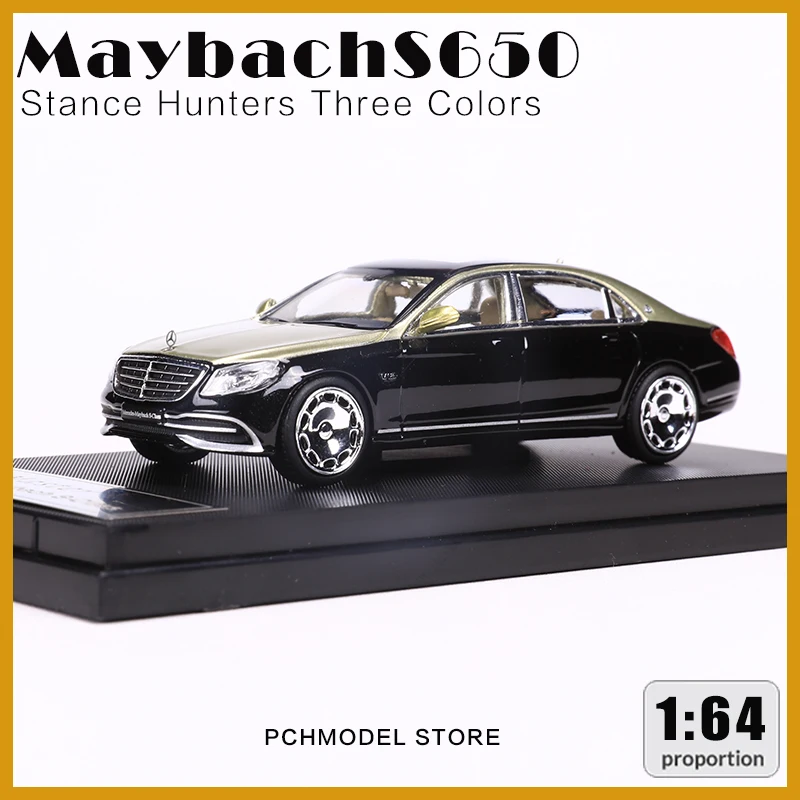 

Master/Stance Hunters 1:64 Mercedes-Benz S-class S650 Maybach 62 Alloy Car Model