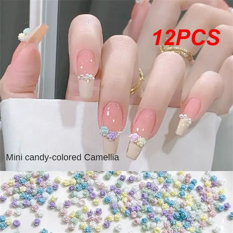 

12 шт., стразы для дизайна ногтей