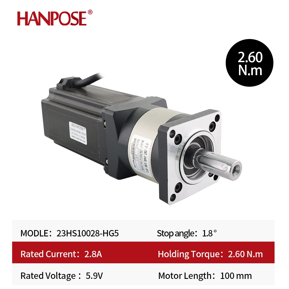 Шаговый двигатель Nema23 для экструдера 3D-принтера а 3-1 4-1 10-1