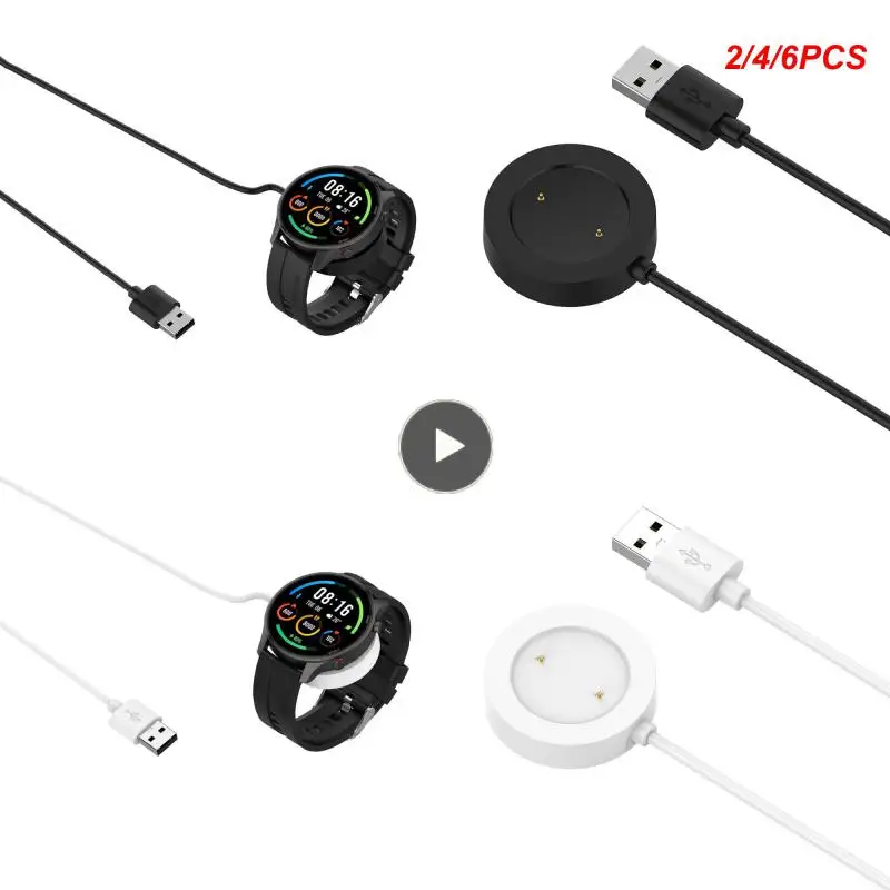 

2/4/6PCS Quick Charge Charge Cord High Efficiency Watch Charger For Watch S1 Active Charging Cable Magnetic Charger