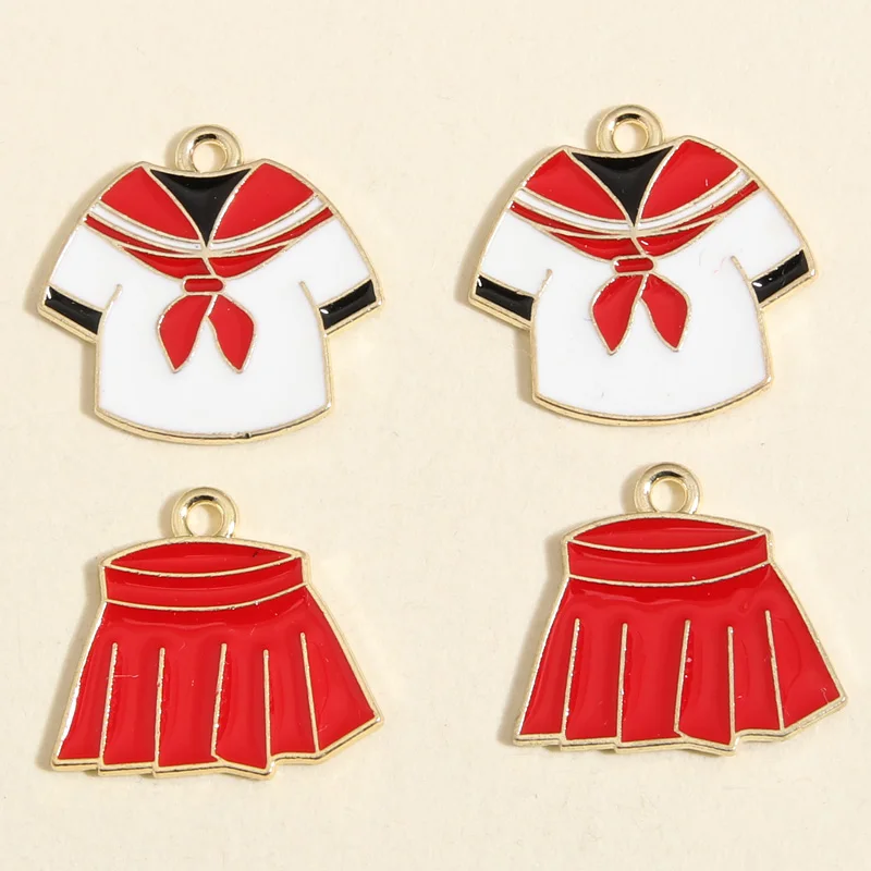 

5 шт., эмалевые подвески для школьной формы