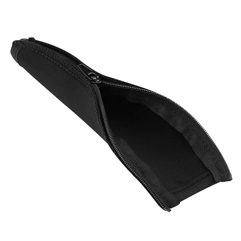 

Универсальная накладка на голову для наушников, чехол для наушников с гладкой застежкой-молнией «сделай сам», не требует инструмента