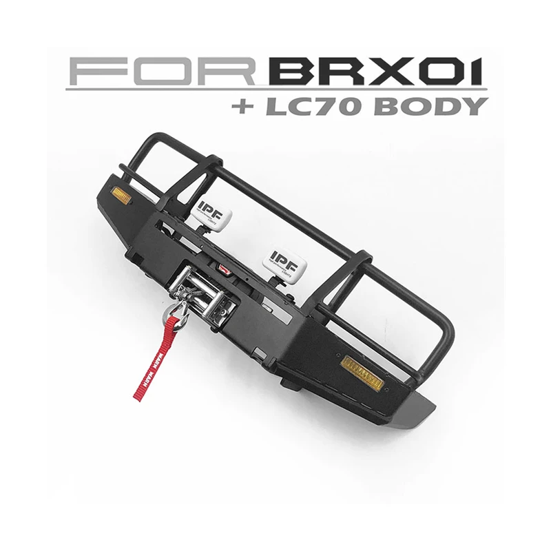 

Metal ARB Front Bumper 1/10 Rc Car Toys Boomracing BRX01 + Killerbody LC70 Body