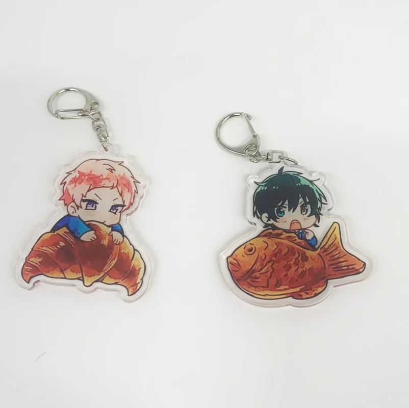 

1 пара, брелок для ключей в стиле аниме Itsuki Shuu Kagehira Mika