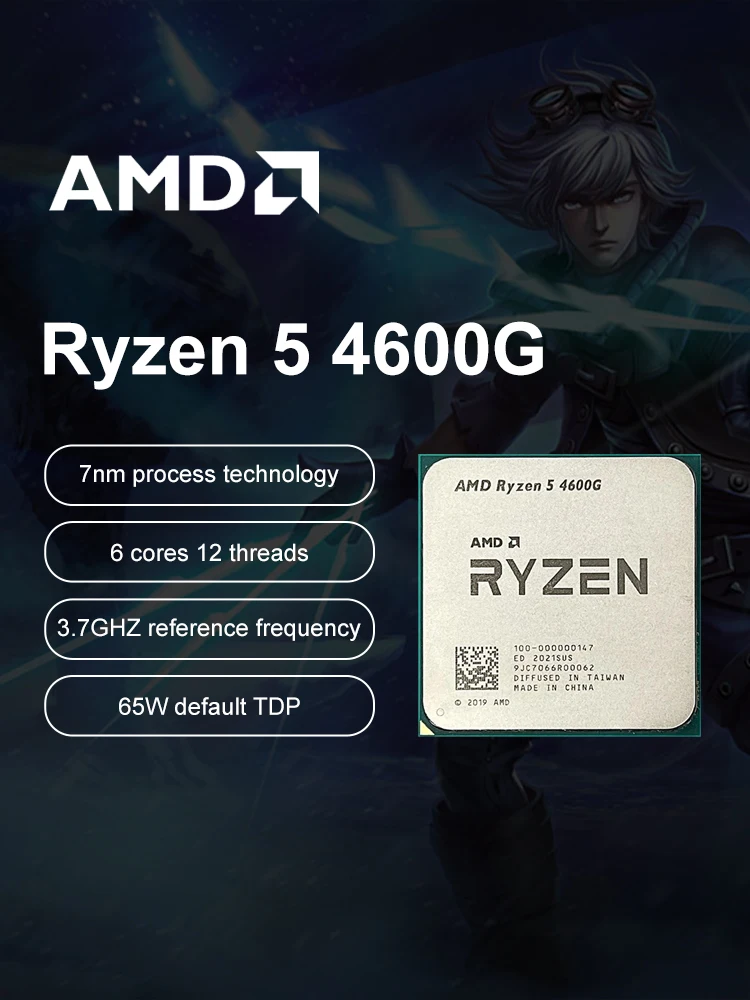 AMD Ryzen 5 4500 Desktop Processor - Techmart Unbox