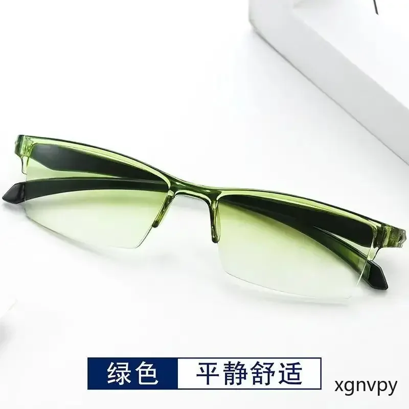 xgnvpy умные очки с автоматическим зумом для чтения защитой от синего света мужские