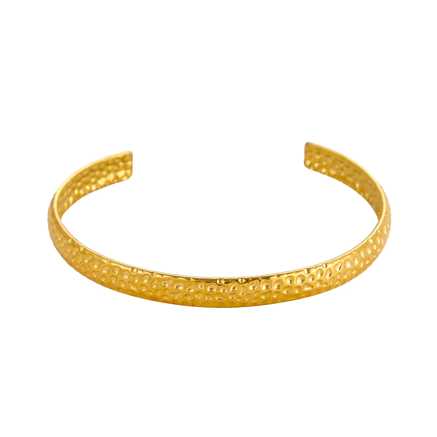 CARLIDANA модный классический простой 18-каратный золотой цвет открытый регулируемый