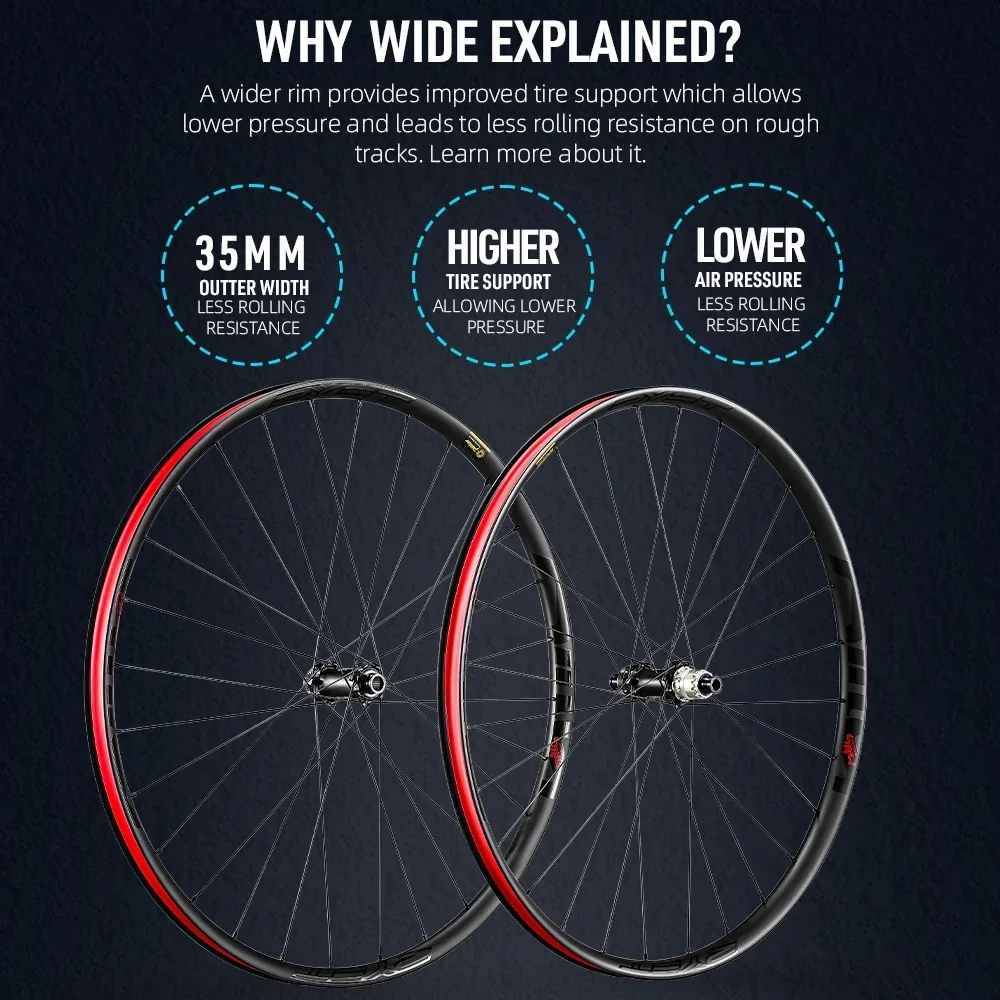 Карбоновая колесная пара RYET MTB сверхлегкая 1195 г 72 т втулка с храповым механизмом