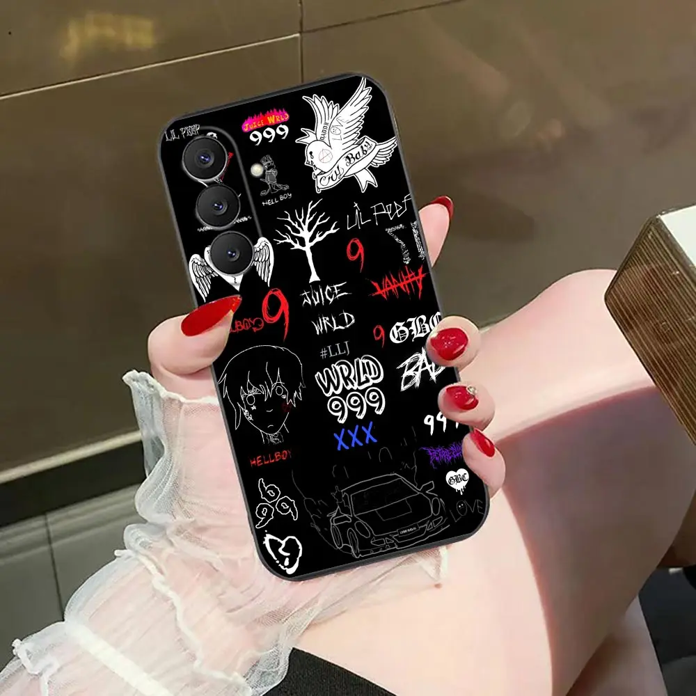 Фото Чехол для телефона Rapper Cry Boy Lil P-Peep для Samsung Galaxy S26 S25 S24 S23 S22 S21 S20 FE Ultra Plus, силиконовый чехол-накладка №2
