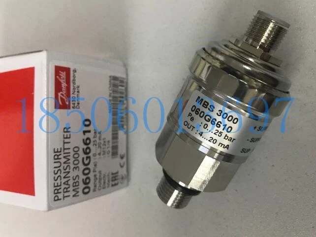 

MBS3000 060G6610 Danfoss Pressure Sensor 0-25bar 4-20mA