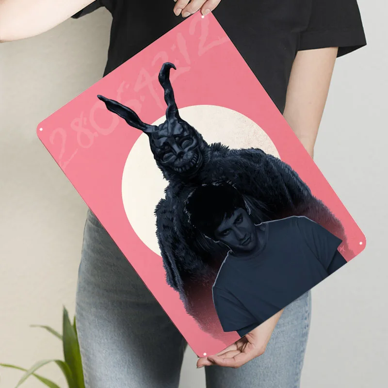 Металлическая вывеска Donnie Darko постер с фильмом декор для украшения комнаты