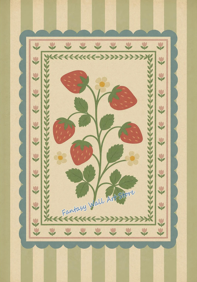 

Печать на холсте "Фрукты"