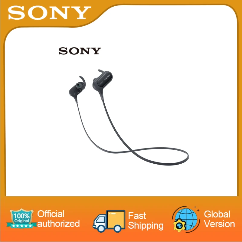 

Original Sony MDR-XB50BS Black EXTRA BASS Sports Bluetooth In-Ear earphone MDRXB50BS