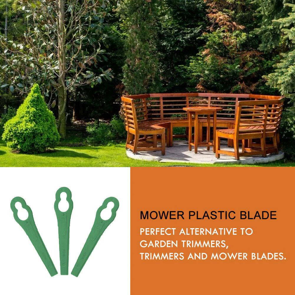 50/100 шт. для триммера травы Florabest FRTA 20 пластиковые лезвия 97699 2002706 FE220 Сменное лезвие