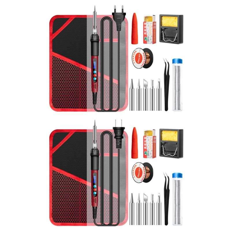 

13 Pieces Professional Soldering Iron Kit SL103 for Electronic Enthusiasts