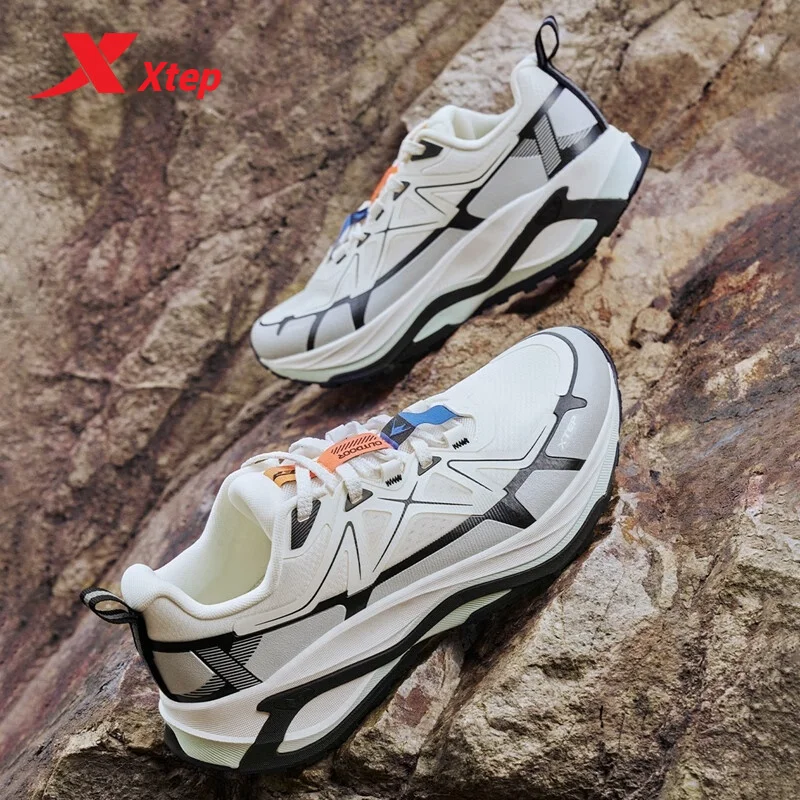 Xtep Steep спортивная обувь для мужчин 2024 Осенняя удобная с подушкой дышащие