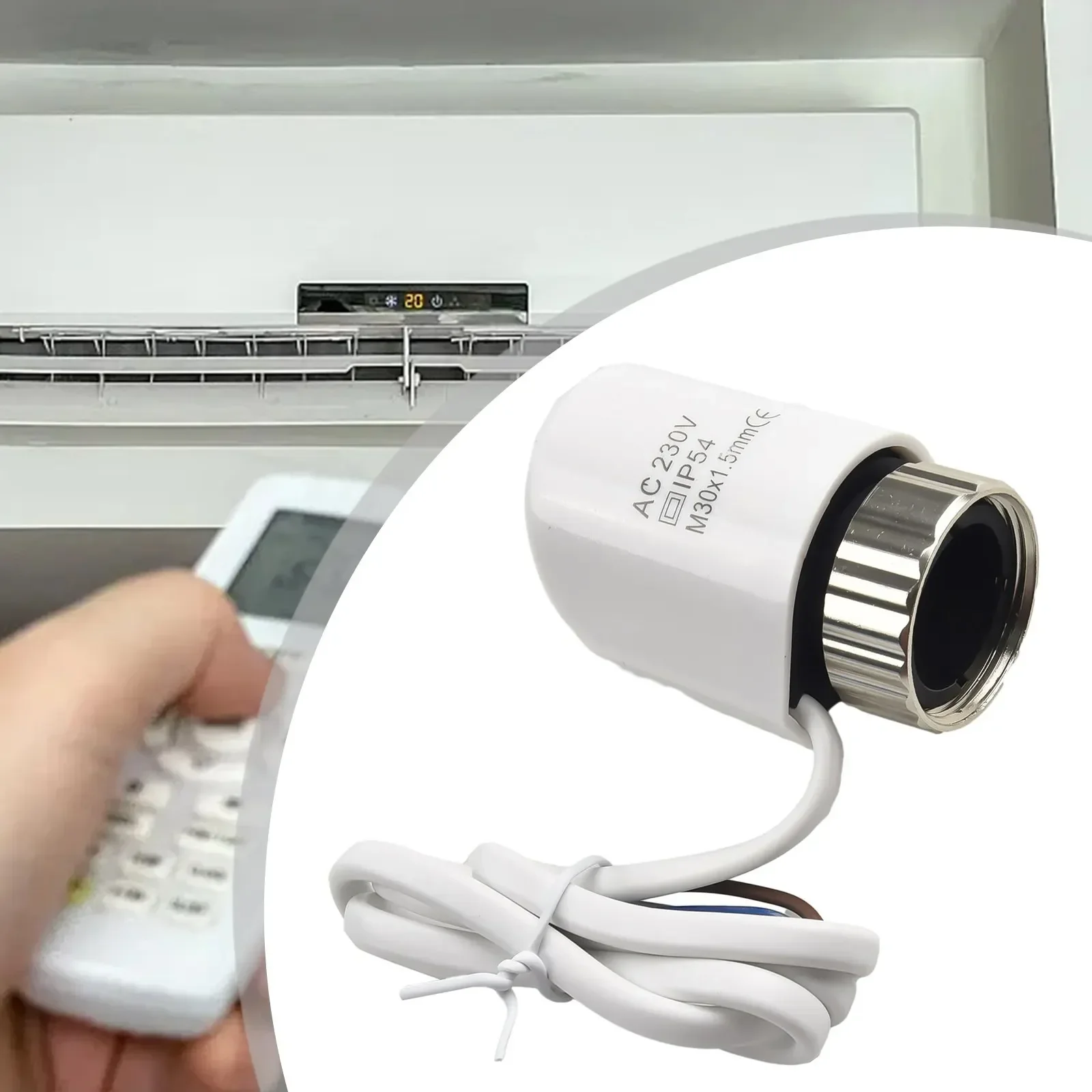 Электрический термопривод AC230V M30*1 5 мм для подогрева пола клапан радиатора