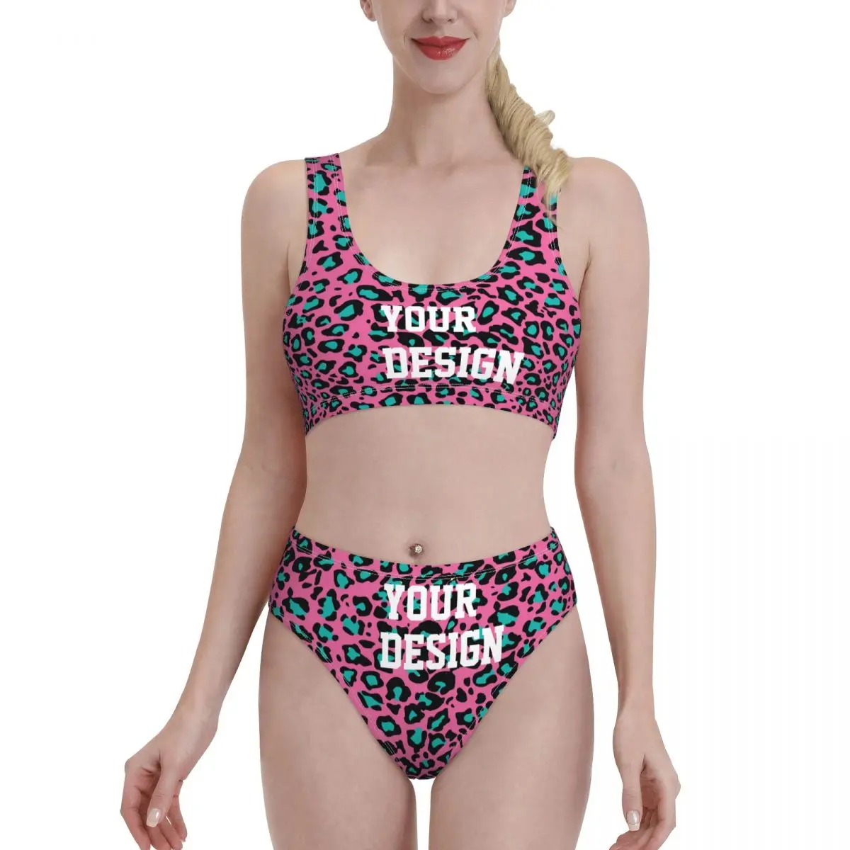 

Custom Women's Two Piece Swimsuit Add Your Image Swimwear Women Two Piece Swimwear Two Piece Sports Swimsuit Sports Bikini 11466