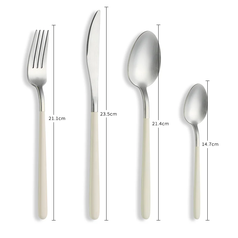 

Набор столовых приборов LUCF 4 в 1 из нержавеющей стали