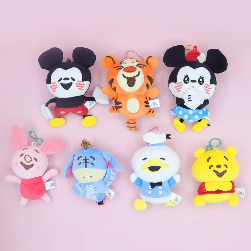 Милые плюшевые игрушки Микки Маус Минни поросенок аниме мультфильм Дональд Дак