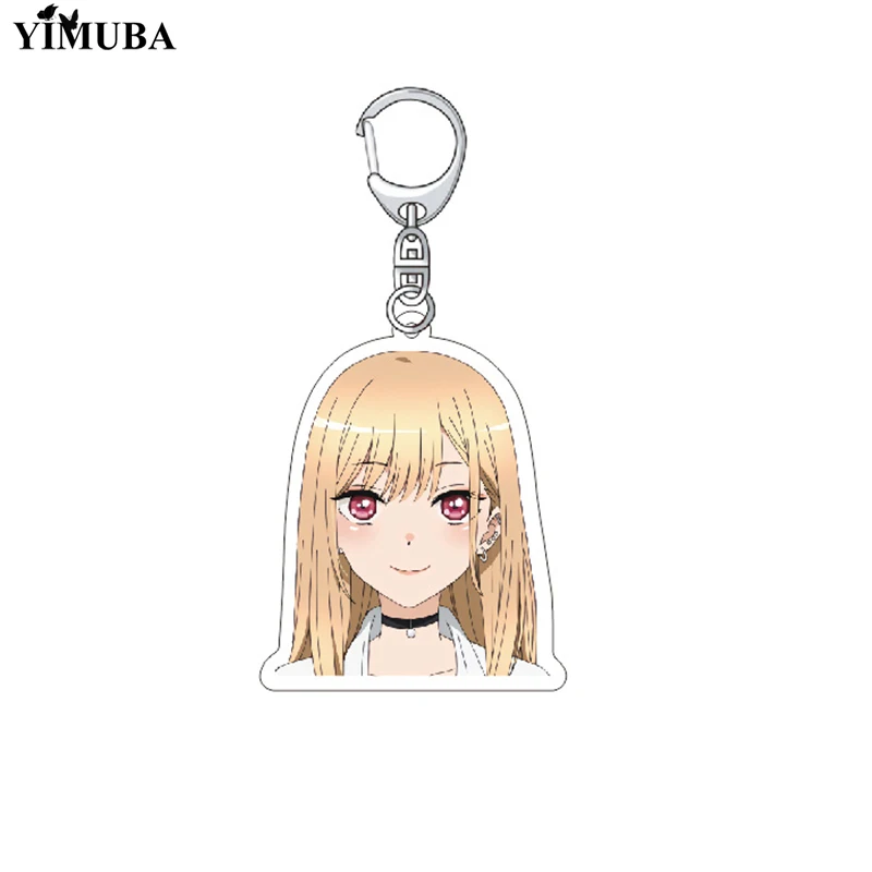 Брелок для ключей с мотивом аниме Мой наряд модный акриловый кулон фигурками