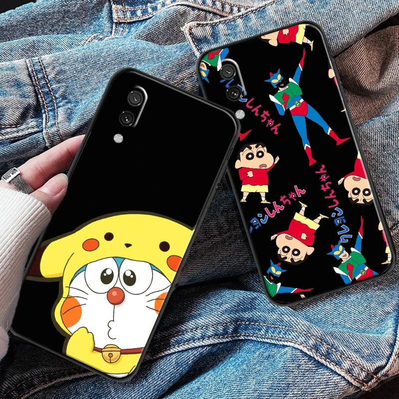 

Doraemon For Xiaomi Redmi 7 7A 8 8A 7 Note 7 8 2021 Pro 8T Phone Case Coque Carcasa Soft Funda Back