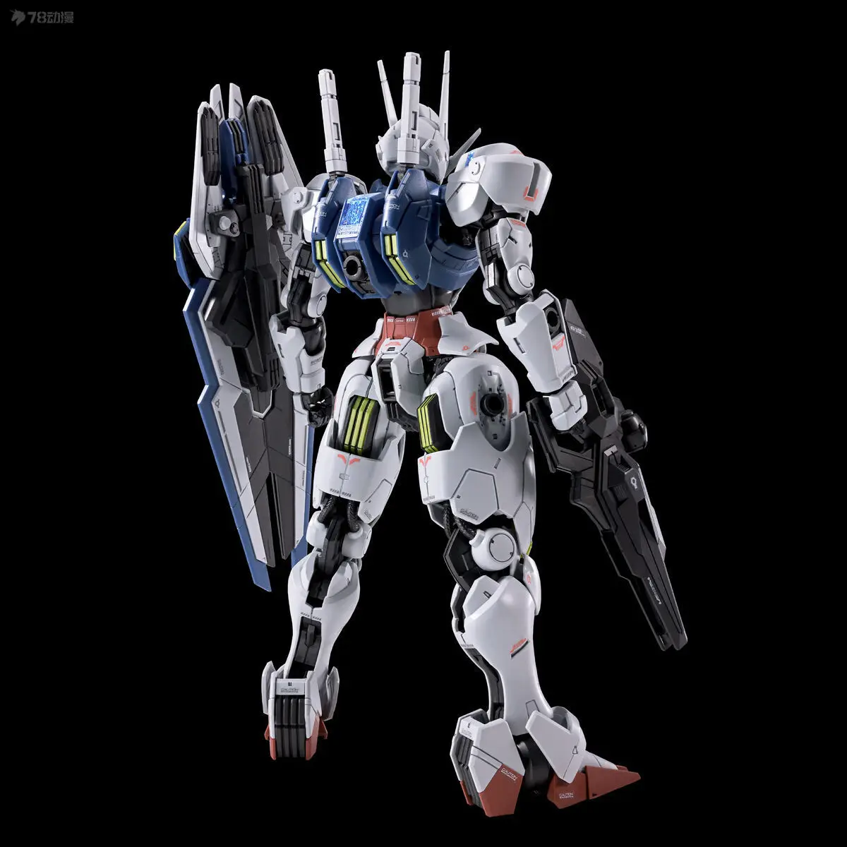 Фото Оригинальная модель BANDAI FM Network Limited Edition XVX-016 GUNDAM AERIAL [PERMET SCORE SIX] 1/100, сборная модель, подарок для мальчика, коллекционная вещь №4