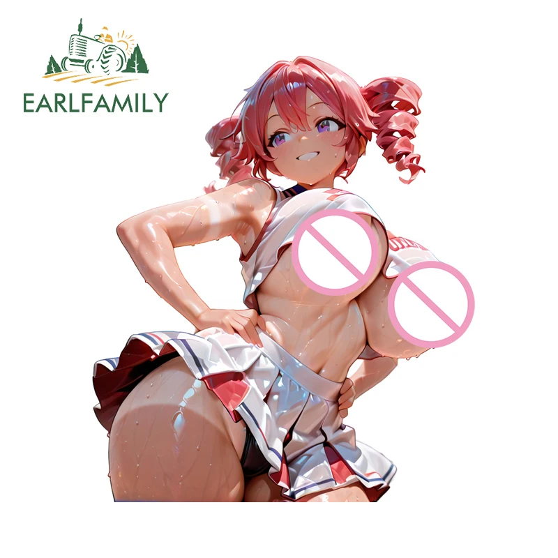 

EARLFAMILY соблазнительная байонета с большой задницей, автомобильные наклейки, забавный бампер, наклейки на мотоцикл, устойчивые к царапинам автомобильные аксессуары Para Auto