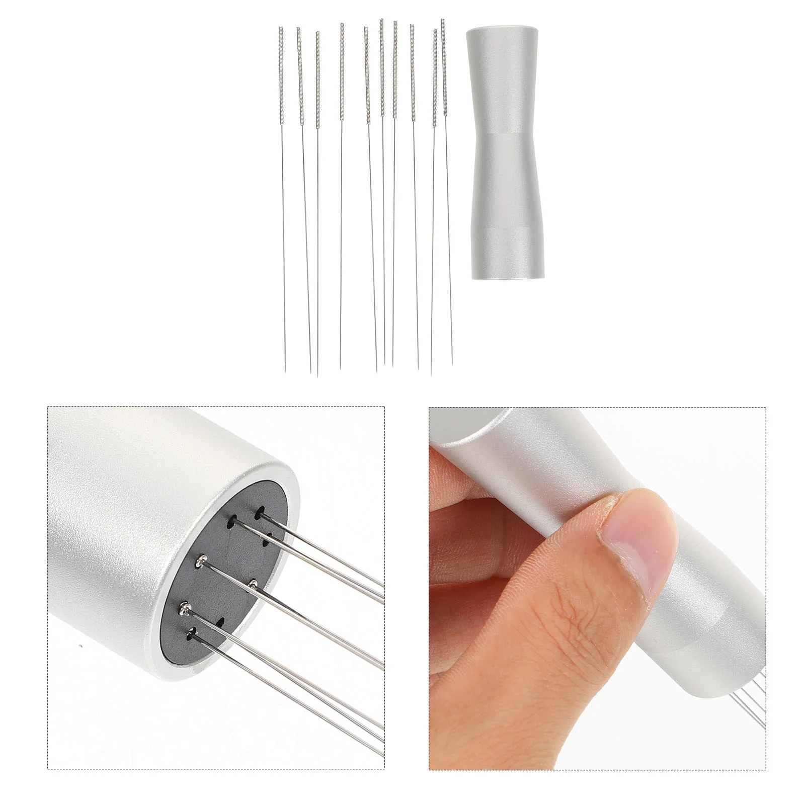 

Coffee Espresso Stirrer Tool Needle Distribution Tamper Stirring Distributor Whisk Hand Wdt Stirrers Tampers Tools Professional
