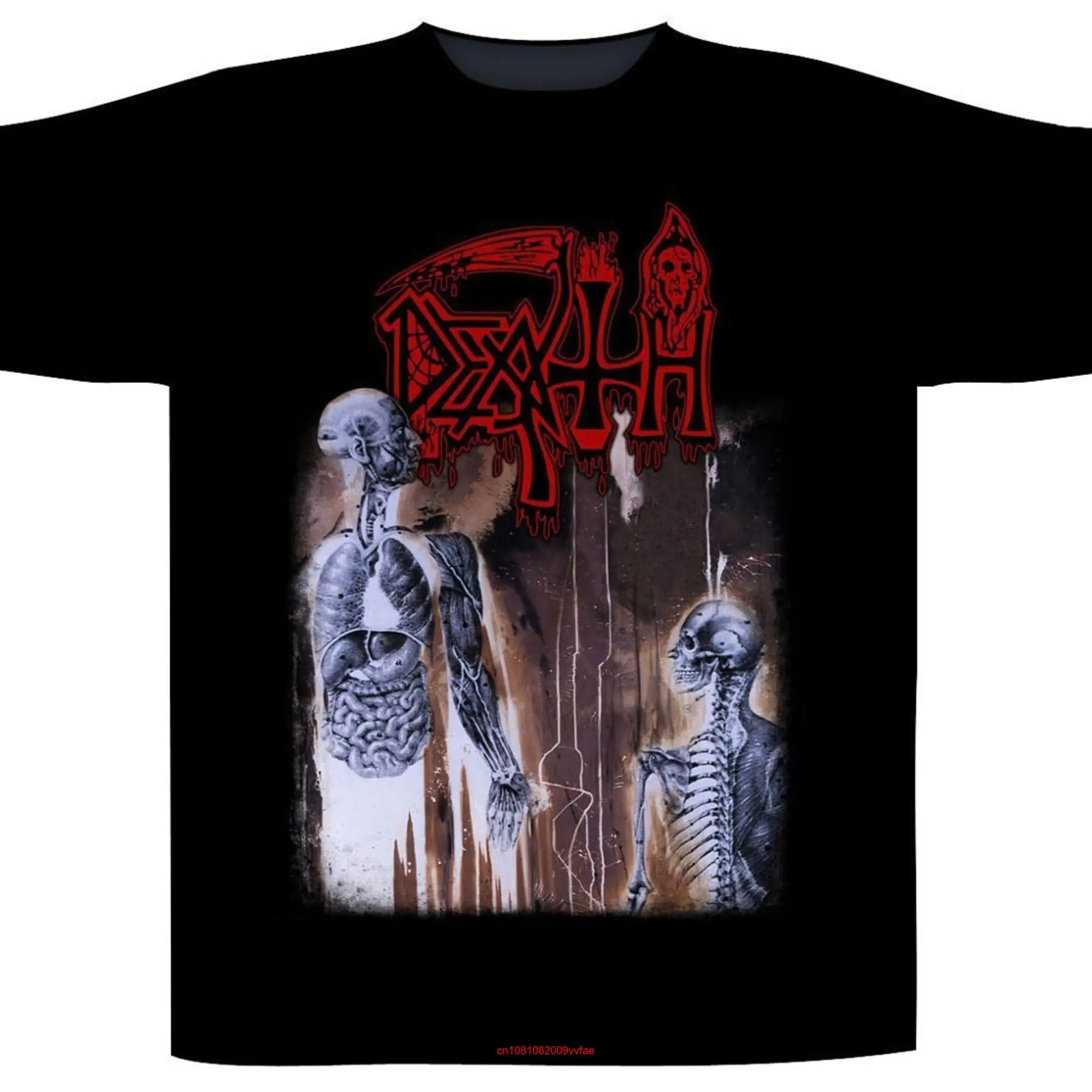 Футболка Death Human с длинным или коротким рукавом