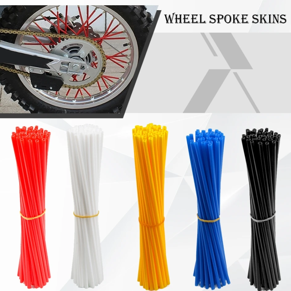 

For HONDA CR CRF 80 85 125 250 150 450 R/X/RX/F/L/M PALLY 36pcs Motorcycle Dirt Bike Wheel Rim Spoke Rims Skins Cover Protector