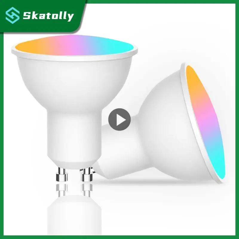 

1~5PCS Zigbee WIFI Smart Dimmable Bulb GU10 MR16 RGB C+W LED Light Support Alexa Google Assistant Voice Control