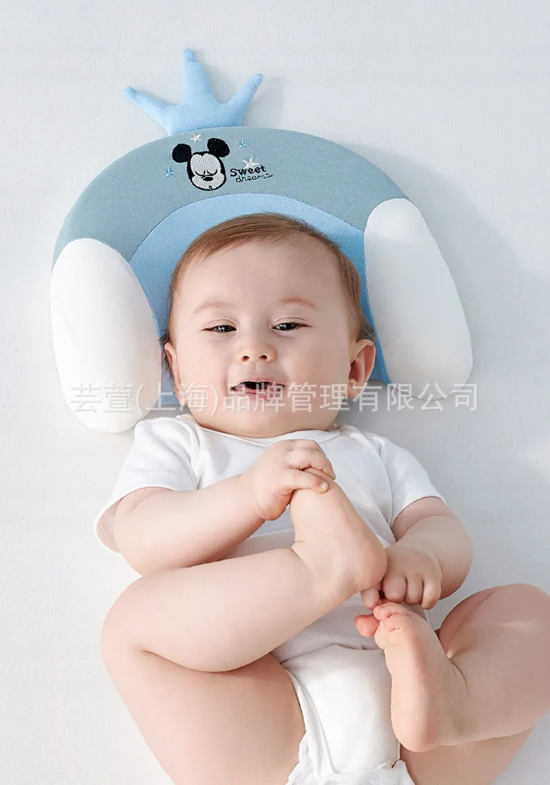 

Disney Mickey Pattern Newborn Baby Nursing Pillow Infant Correcting Head-shaping Pillow Memory Pillows for Sleeping Ventilation